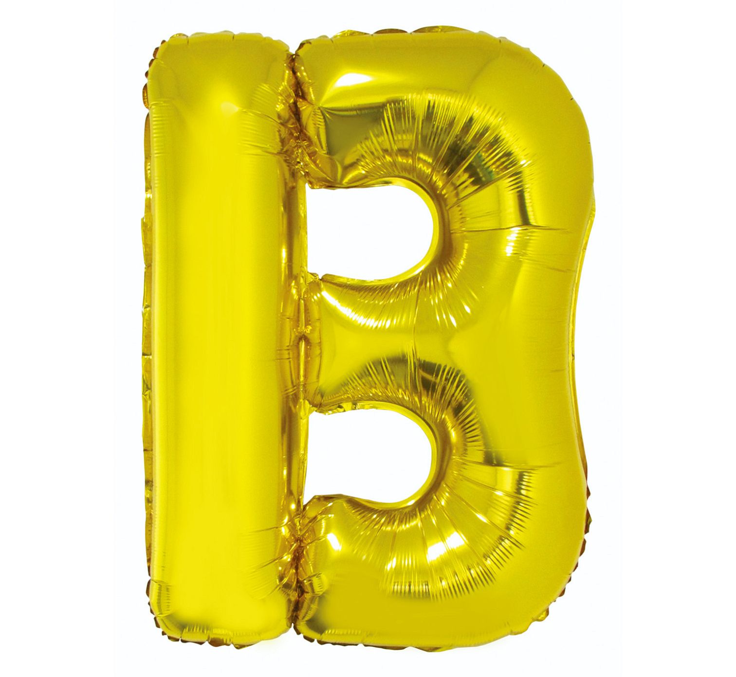 Folienballon Buchstabe B in Gold 85 cm